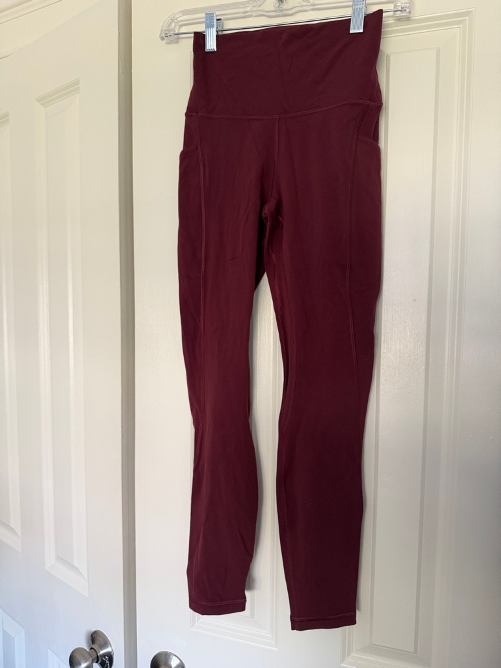 Lululemon Burgundy Leggings